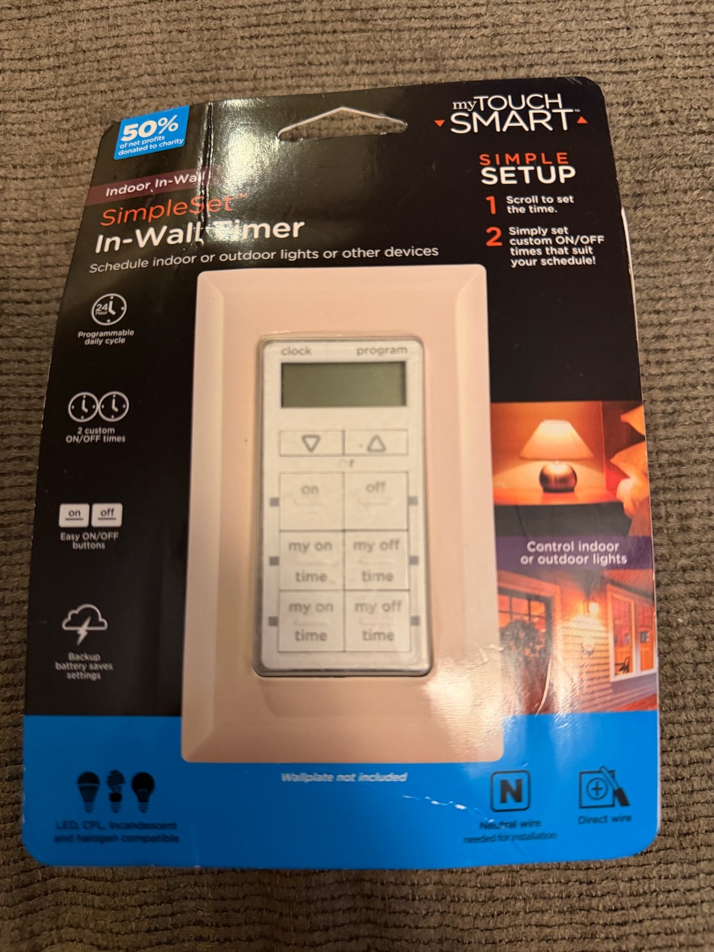 In-Wall Digital Timer